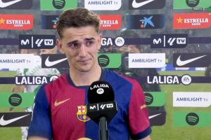 星空体育平台-斩获进球！加维当选巴萨vs贝蒂斯全场最佳球员