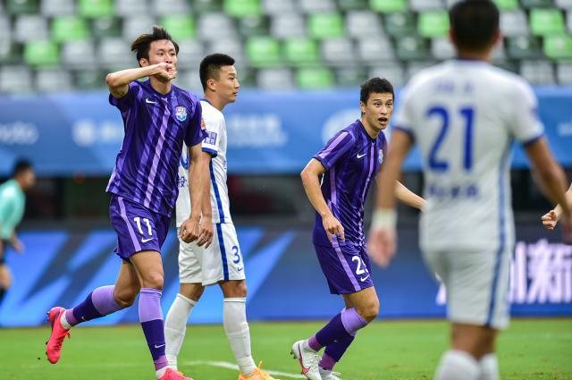 【中超】谢维军传射巴顿破门 津门虎2比0沧州首胜