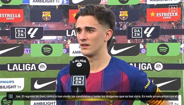 星空体育APP-加维：这次复出过程比上次更难，弗里克总是像父亲一样陪伴我